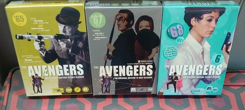 The avengers dvd box - the,