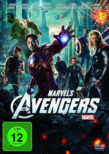 Marvel the avengers dvd - the, |